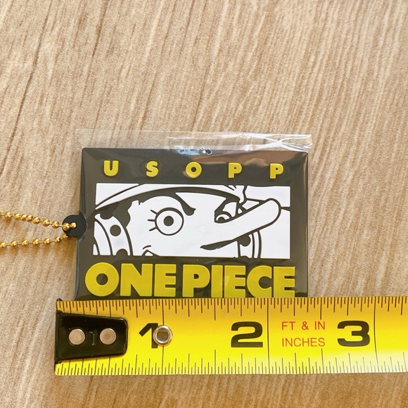 NEW One Piece Usopp Keychain
Made of rectangular rubber - Picture 5 of 6